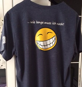 T-Shirt mit Flexdruck zum Hochzeitstag