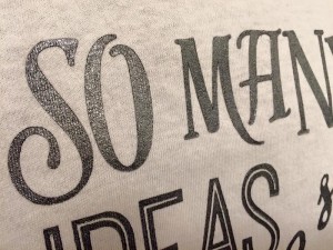 T-Shirt, fertig bemalt