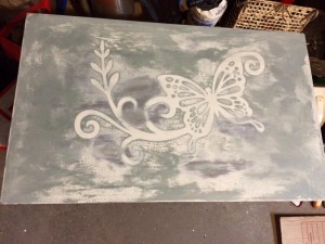 1970'er Nachtschrank mit Chalk Paint ™ gepimpt