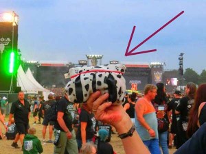 Dalmatiner-Täschchen goes Wacken 2014