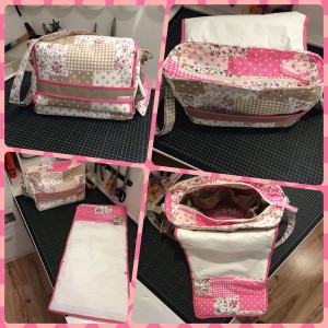 Wickeltasche "Willow", das Raumwunder mit abnehmbarer Wickelauflage